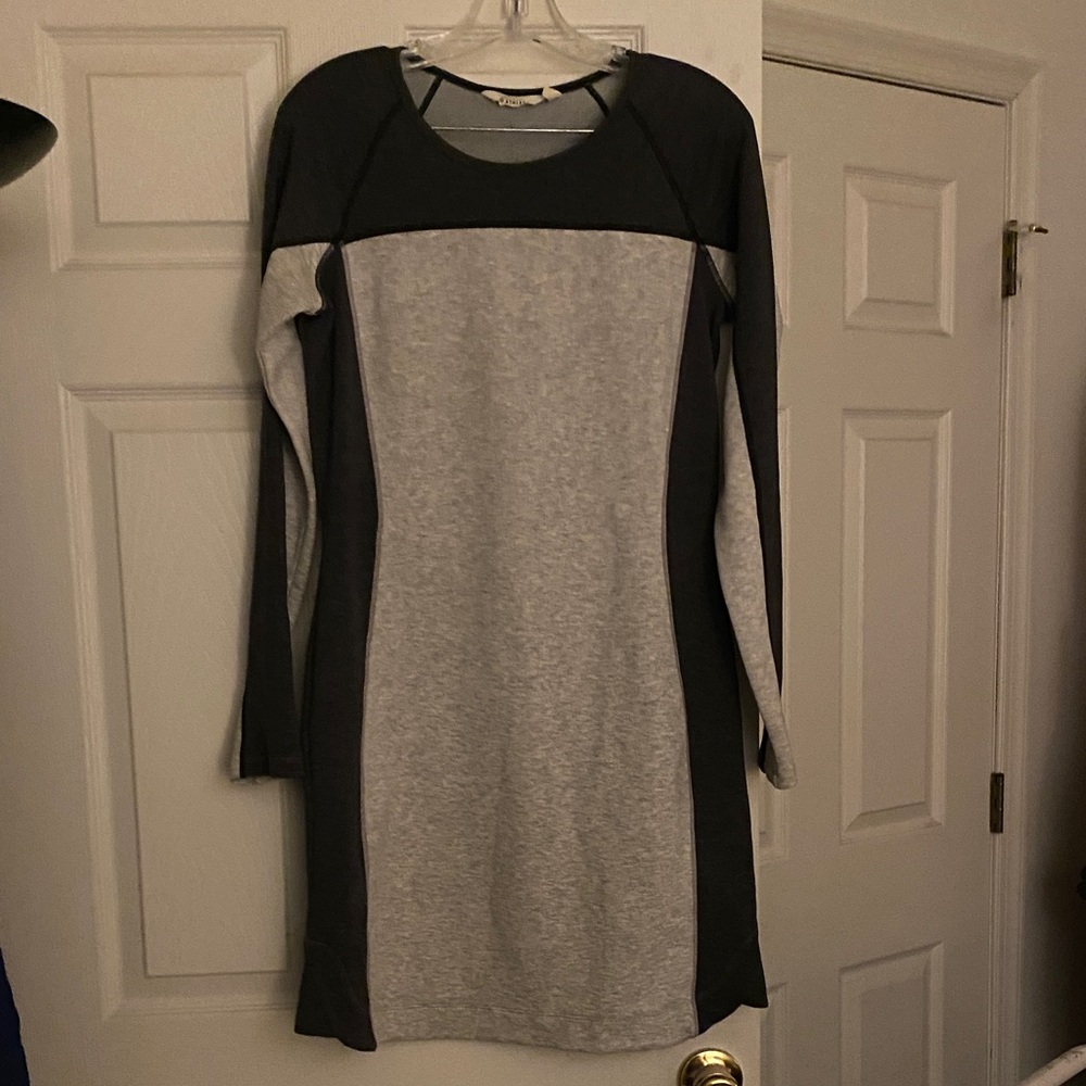 Athleta Long Sleeve Colorblock Dress
